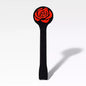 Silicone Rose Spanking Paddle