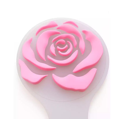 Silicone Rose Spanking Paddle