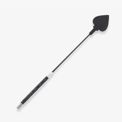 Geformte Silikon-Reitgerte — Herz Hand Fuß Schmetterling Spitze Metallgriff BDSM Gerte für kreatives Spiel