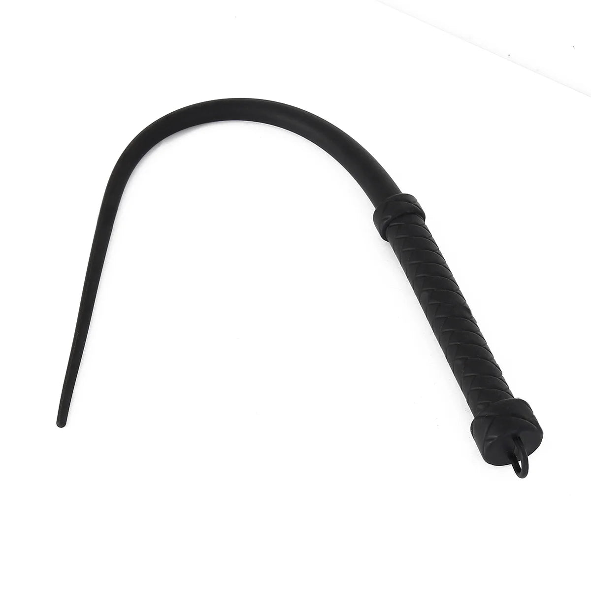 silicone BDSM whip shown in multiple color variants side by side