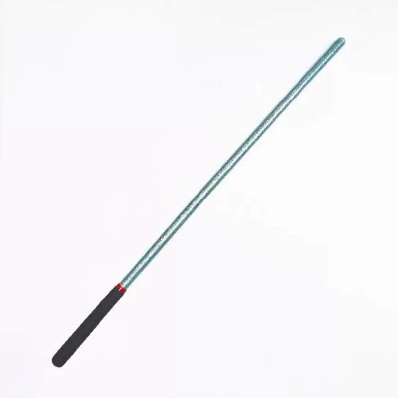 Green soft acrylic flexible discipline cane full view