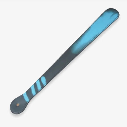 Thermo-Farbwechsel-Spanking-Paddel — Blaues thermochromes Schlangenmuster