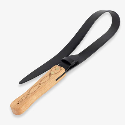 Wooden Handle Willow Leather Spanking Paddle
