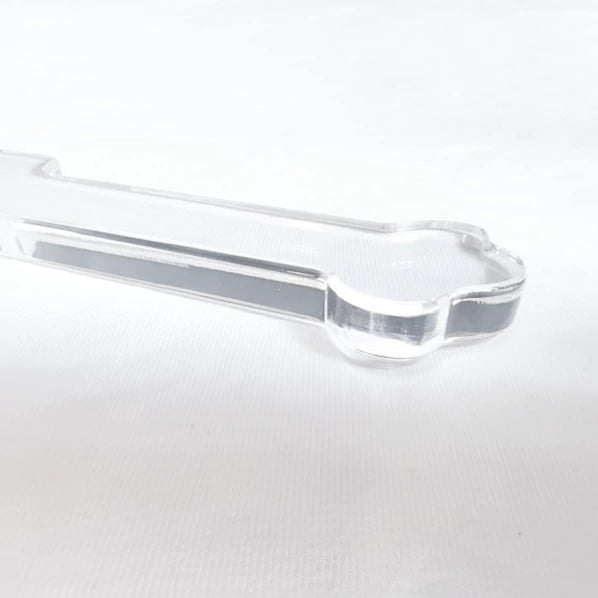 Teardrop Rounded-Head Acrylic Ruler Paddle