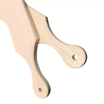 Paleta para nalgadas de madera de haya maciza – Haya extra ancha y sólida