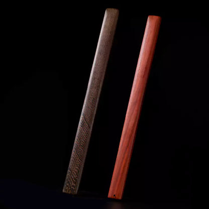 Thick Long Square Wood Discipline Ruler