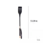 Vintage black riding crop of 13.39 in