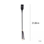 Vintage black riding crop of 21.06 in