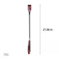 Vintage burgundy riding crop of 21.06 in