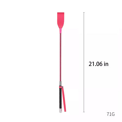 Vintage pink riding crop of 21.06 in