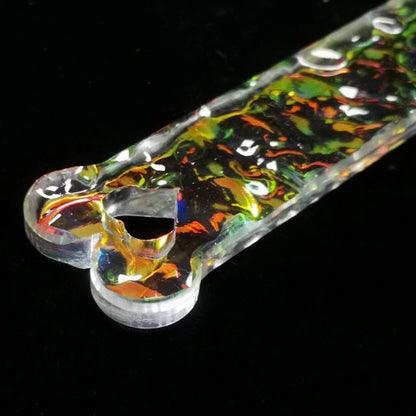 Water Ripple Acrylic Ruler Paddle