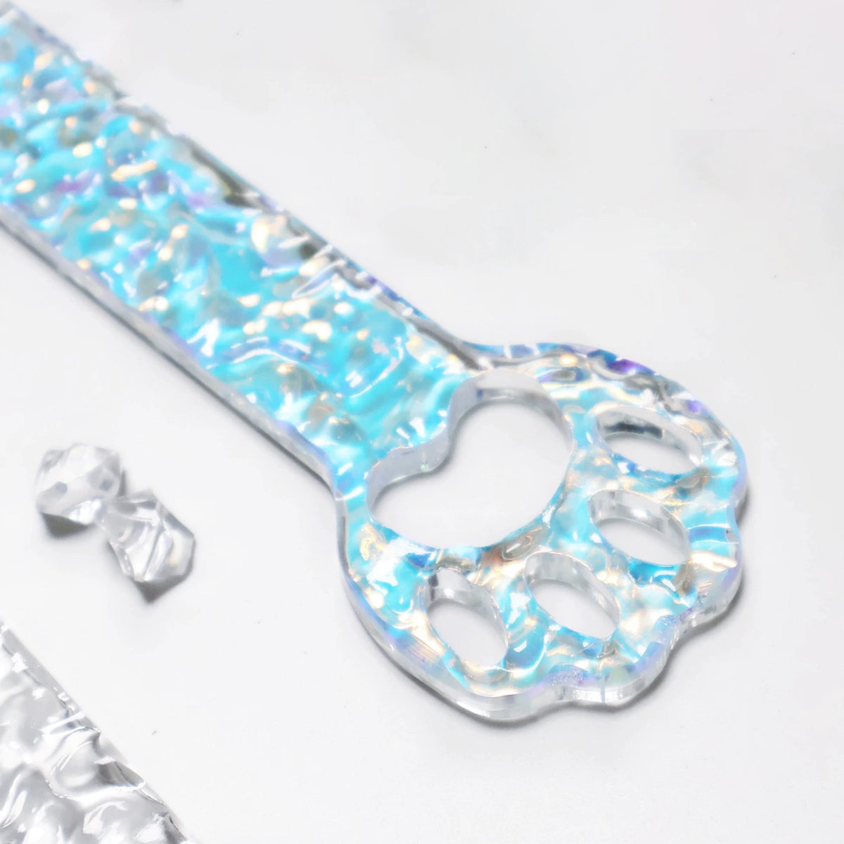 Water Ripple Acrylic Ruler Paddle