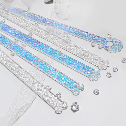 Water Ripple Acrylic Ruler Paddle