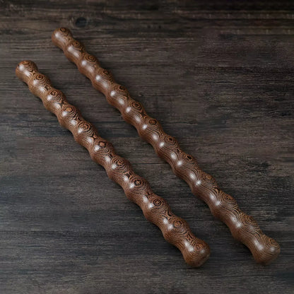 Wavy Solid Wood Discipline Rod