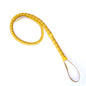 Yellow Faux Leather Leaf Whip